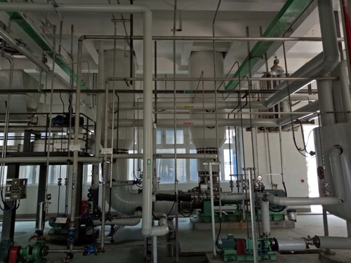 Laatste bedrijfscasus over Het Natrium-chloridemvr van Taixingschangyuan Huasheng 5T H Verdampingskristallisatieproject (de Industrieafvalwater van de Lithiumbatterij)