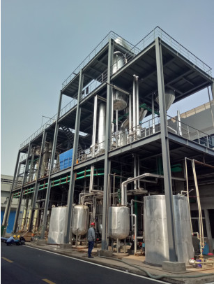 Laatste bedrijfscasus over Van het het Natriumchloride+lithium Chloride van Hunan Bangpu 5T/H het Project van de de Verdampingskristallisatie (Afvalwater van Industrie van de Lithiumbatterij).