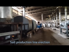 klantenlocatie van de zoutproductielijn