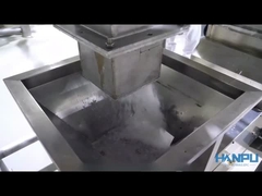 Productieproces van poedergewassen zout