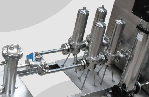Industriële zure chemische filtratiemachine Vloeistoffilterzak Galvaniseren