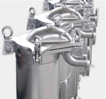 Industriële zure chemische filtratiemachine Vloeistoffilterzak Galvaniseren