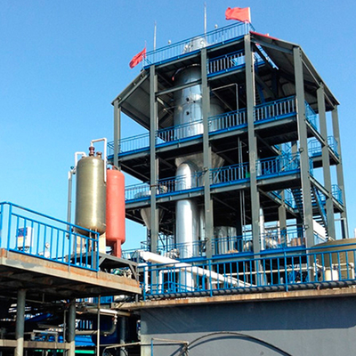 Meerdere-effect afvalwater verdampersysteem voor het verwerken van citroenzuur