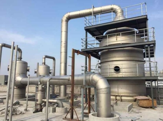 Tubulair type MVR verdampersysteemwisseler gedwongen circulatie 480V