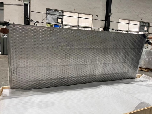Het Hoofdkussen Dimple Plate For Beverage Cooling 3mm van de roestvrij staalonderdompeling