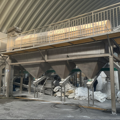 Persoonlijke zoutproductielijn met breekmachine wasmachine droogmachine voor tafel- en industriële zout