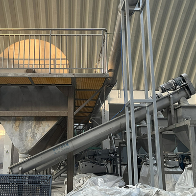 Productielijn voor het maken van zout met een hoge capaciteit, met breekmachine, centrifuge, droger