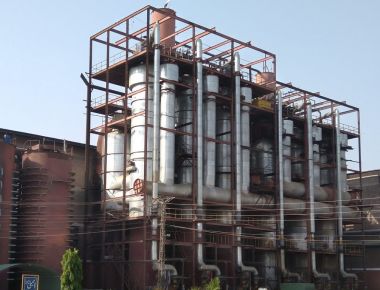 Dalend MVR van het Filmafvalwater Evaporatorsysteem voor Kristallisatie Chemische Ontzilting