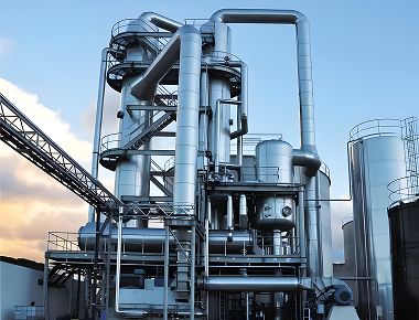 MVR SS316L van de ethylalcoholkristallisator Enige Effect Dalende Filmevaporator