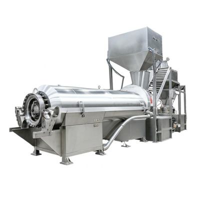 Centrifugesysteem voor continue kristalseparatie en ontwatering van zout