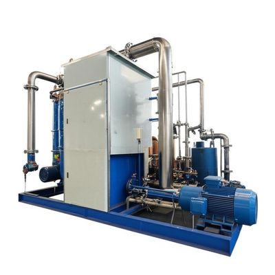 Continu gedwongen circulerende zoutwater-mvr-verdamper 440V voor zeewaterontzilting