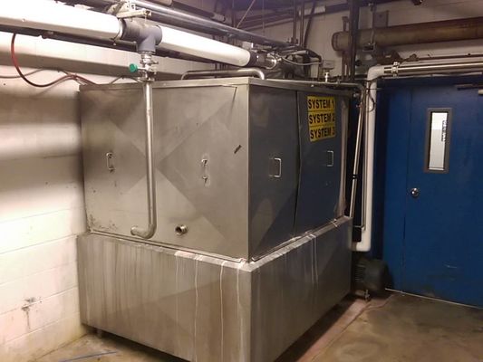 GMP SS316L Dalende de FilmWarmtewisselaar van de Hoofdkussenplaat