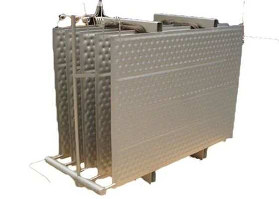 De dalende Warmtewisselaar van de het Hoofdkussenplaat van de Filmversnellingsbak voor de Evaporator van de Hitteterugwinning