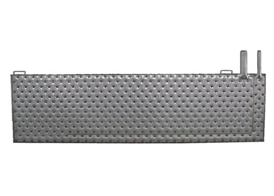 ISO Dubbele Muur In reliëf gemaakte Dimple Plate Heat Exchanger