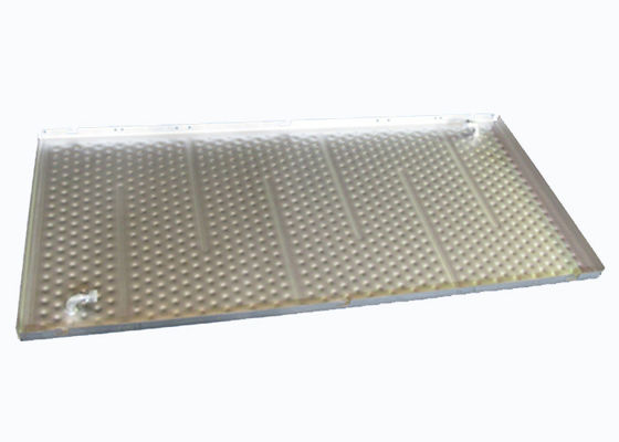 Aangepast Roestvrij staal 316 Hoofdkussenplaat 0.8mm 0.9mm Vezellaser Gelast Titanium