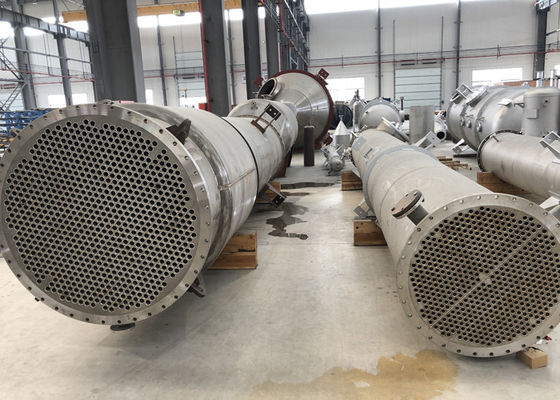 316L roestvrij staal Shell And Tube Heat Exchanger voor Hitteoverdracht